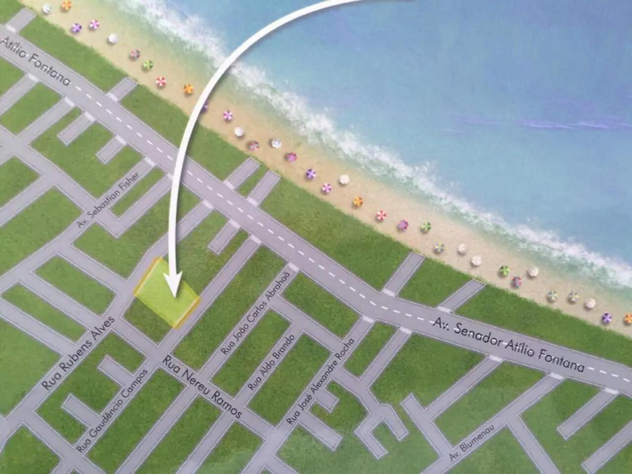 Lindo Apartamento 3 Dorm A 100M Da Praia De Pereque Porto Belo Eksteriør billede